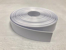 2" Wide Vinyl Strap for Patio Pool Lawn Garden Furniture 20' Roll ________________ Make Your Own Replacement Straps. PLUS - 20 Free Fasteners! (201 White)