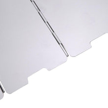 10 Plates Windshield Aluminum Foldable Camping Windscreen Stove Screen for Picnic