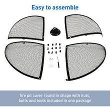 40 " ROUND FIRE SCREENS – FIRE PIT COVERS – FIRE SCREEN PROTECTOR-40 Inch