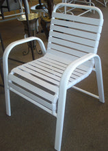 2" Wide Vinyl Strap for Patio Pool Lawn Garden Furniture 20' Roll ________________ Make Your Own Replacement Straps. PLUS - 20 Free Fasteners! (201 White)