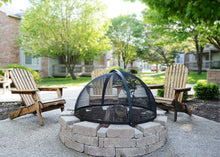 36-Inch Fire Pit Easy Access Spark Screen