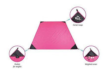 SupplyDistrict - Extra Large (83 x 55 inches) Pocket Blanket for Outdoor, Camping, Picnic, Beach, Hiking