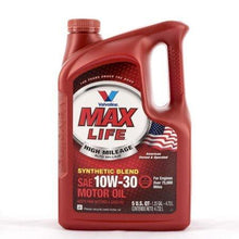 PACK OF 3 - Valvoline MaxLife High Mileage 10W-30 Motor Oil, 5 Quarts