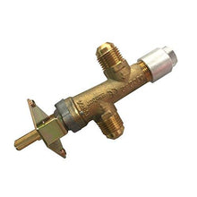MENSI Gas fire pit safety control valve (WORK WITH thermocouple ONLY) with inlet and outlet 3/8&rdquo;Male flare thread Solenoid valve CSA certified