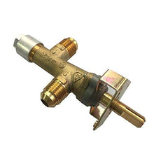 MENSI Gas fire pit safety control valve (WORK WITH thermocouple ONLY) with inlet and outlet 3/8&rdquo;Male flare thread Solenoid valve CSA certified
