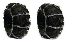 PAIR 4 Link TIRE CHAINS 29x12x15 for Simplicty Lawn Mower Garden Tractor Rider by The ROP Shop