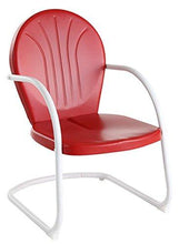 Crosley Furniture Griffith Metal Outdoor Chair - Red