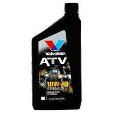 PACK OF 8 - Valvoline 4-Stroke ATV Conventional 10W-40 Motor Oil, 1 Quart
