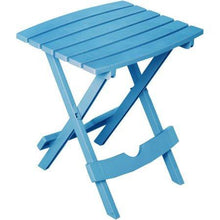 Adams Manufacturing Quik-Fold Side Table Pool Blue, Pack of 1