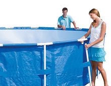 Bestway 12&#39; x 36&quot; Steel Pro Frame Above Ground Family Swimming Pool Set w/ Pump