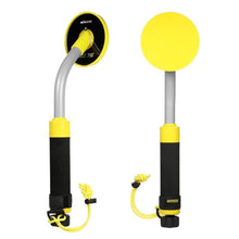 KKmoon 98ft Waterproof Handheld Pinpointer Pulse Induction Metal Detector Precise Direction PI Technology Underwater Finding Treasure Gold Hunting Unearthing Tool LED Light Yellow