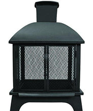Landmann USA 25722 Redford Outdoor Fireplace, Black