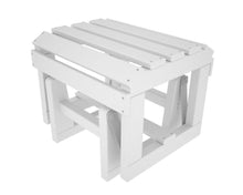 POLYWOOD OTGLWH Classic Adirondack Glider Ottoman, White