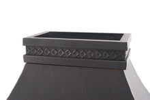 Sunjoy 35.4" x 23.6" x 56.6" Elson Slate and Steel Fireplace - Black Bronze, Large