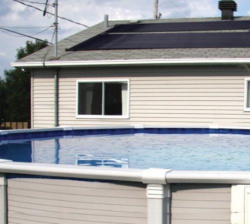 3-2X20' SunQuest Solar Swimming Pool Heater Complete System with Roof Kits