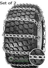 OPD tire chains (set of 2) 23x10.50-12 23x10.50-12 2-link with Tighteners