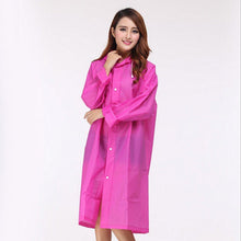 KaLaiXing Portable Raincoat Rain Poncho with Hoods and Sleeves, Keep The Rain / Snow / Water off Your Clothes, for Camping / travel / Mountaineering--red