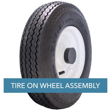 MARASTAR 80151-LS 4.80-8 Lrb Trailer Log Splitter Replacement Tire Assembly, 1 Pack
