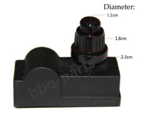Hongso IBC310 (1 Outlet) Universal Gas BBQ Grill Ignitor Electrode Push Button Replacement Spark Generator "AAA" Battery Push Button Ignitor Gas Grill Replacement