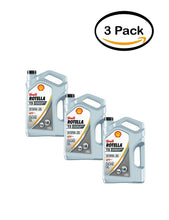 PACK OF 3 - Shell Rotella T5 10W-30 Diesel Engine Oil, 1 gal