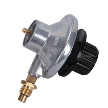 Propane Gas Grill Control Valve Table Top Regulator with a 1"-20 Female Throwaway Cylinder Thread Inlet and an Orifice Outlet, By GASSAF