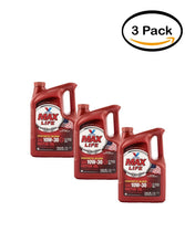 PACK OF 3 - Valvoline MaxLife High Mileage 10W-30 Motor Oil, 5 Quarts