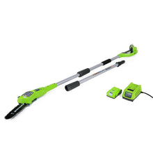 Greenworks 8-Inch 24V Cordless Pole Saw, 2.0 AH Battery Included 20352