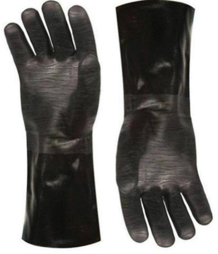 Artisan Griller Insulated waterproof / oil and heat resistant BBQ, Smoker, Grill, and Cooking Gloves. Great for barbecue and grilling -excellent gift -1 pair (14 Inch)