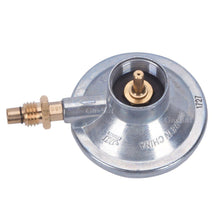 Propane Gas Grill Control Valve Table Top Regulator with a 1"-20 Female Throwaway Cylinder Thread Inlet and an Orifice Outlet, By GASSAF