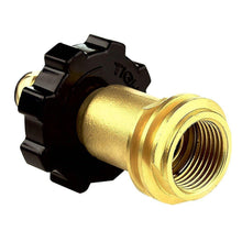 Propane Adapter 11051 Universal Fit Propane Tank Adaptor QCC1 POL - Fits 50lb Tank - No Tools Required Hand Wheel Easy Grip from Grill Doc