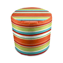 Stratford Home Indoor / Outdoor Ottoman Pouf, Covert Breeze
