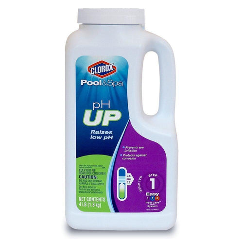 Clorox PoolandSpa 19004CLX pH Up, 4 Pound