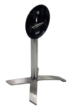 ATC Aspen Brushed Cast Aluminum Flip-Top Nesting Table Base, 27&quot; L x 27&quot; W x 28&quot; H