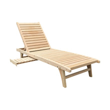 Walcut (Set of 2) Patio Outdoor Folding Chaise Lounge Chair Wooden Chair