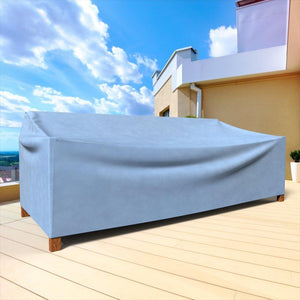 Budge All-Seasons Outdoor Patio Sofa Cover, Large (Blue)