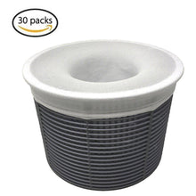 Pool Skimmer Socks, Filter Savers for Baskets and Skimmers, Fine Mesh Screen Sock Liner for Basket Filters (20 Packs)