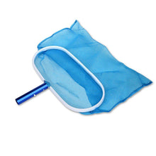 Sabuy Heavy Duty Deep-Bag Swimming Pool Leaf Net Skimmer Rake with Nylon Medium Fine Mesh for Cleaning Swimming Pools, Hot Tubs, Spas and Fountains (Blue, 18 Inch)
