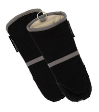 Cuisinart Oven Mitt with Non-Slip Silicone Grip, Heat Resistant to 500&deg; F, Black, 2pk
