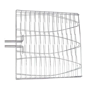 BBQ WINJ Grilling Basket&#xFF0C;trying basket Stainless Steel Triple BBQ Basket Fish Basket BBQ Net&#xFF0C;Suitable for Outdoor and Indoor Barbecue,(20.5&rdquo;X11&quot;X0.63&quot;) Sliver