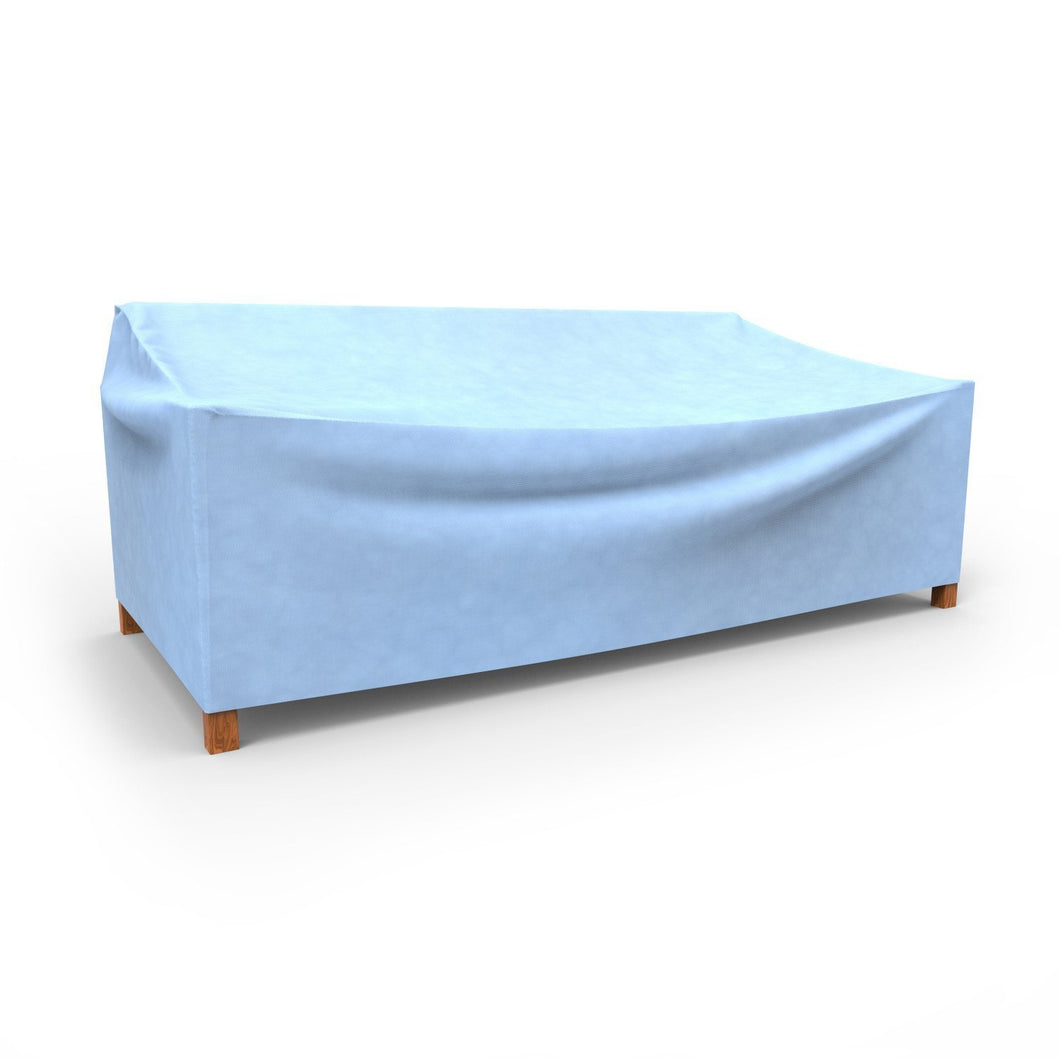 Budge All-Seasons Outdoor Patio Sofa Cover, Large (Blue)