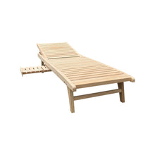 Walcut (Set of 2) Patio Outdoor Folding Chaise Lounge Chair Wooden Chair