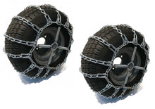 2 Link TIRE CHAINS and TENSIONERS 20x8x8 for John Deere Lawn Mower Tractor Rider by The ROP Shop