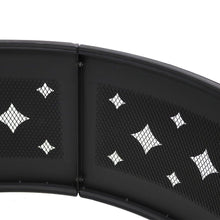 Sunnydaze Heavy Duty Diamond Campfire Ring, 36 Inch Diameter