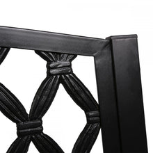 50&quot; Patio Garden Bench Park Yard Outdoor Furniture Steel Frame Porch Chair