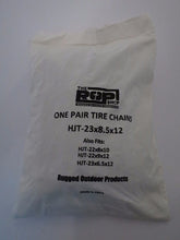 New 2 Link TIRE CHAINS 23x8.50x12 for UTV ATV 4-Wheeler Quad Utility Vehicle by The ROP Shop