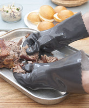Steven Raichlen Best of Barbecue Insulated Food Gloves (Pair) / 12.6" Length - SR8037 - Durable and Reusable - Safely Handle Hot Food from Grill or Kitchen