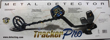 BOUNTY HUNTER TRACKER PRO ADJUSTABLE METAL DETECTOR w/ LCD TARGET ID