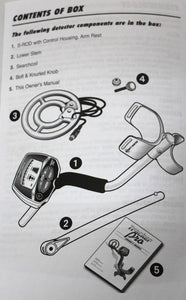 BOUNTY HUNTER TRACKER PRO ADJUSTABLE METAL DETECTOR w/ LCD TARGET ID