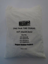 New PAIR 2 Link TIRE CHAINS 23x10.5x12 fits many Honda MUV Pioneer UTV Vehicle by The ROP Shop