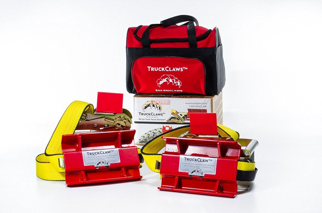 TruckClaws Commercial Semi Truck Tire Snow and Ice Traction Aid Kit